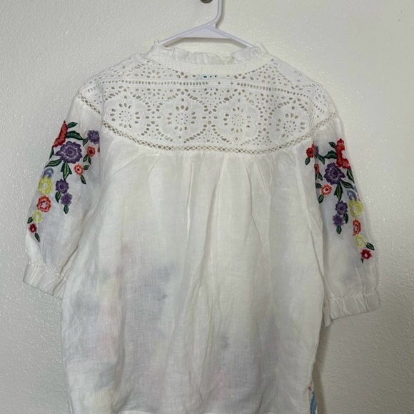 Sundance Terrace Vines Blouse XL - Picture 5 of 5